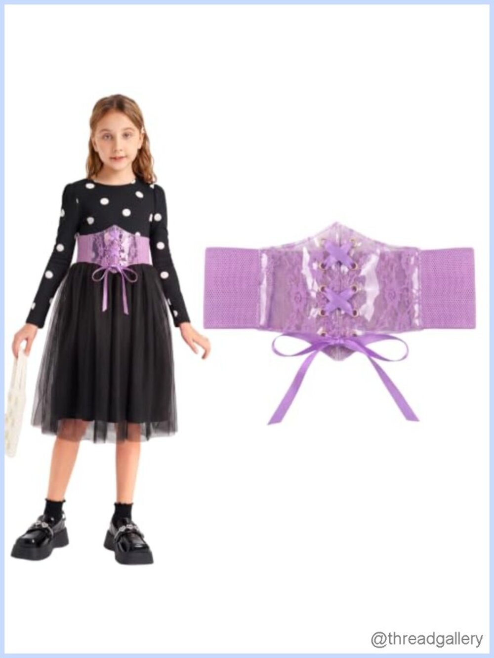 Faux Leather Lace-up Wide Waist Belt for Dress Stretch Elastic Corset Style